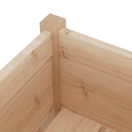 Plantenbakken 70X70X70 Cm Massief Grenenhout