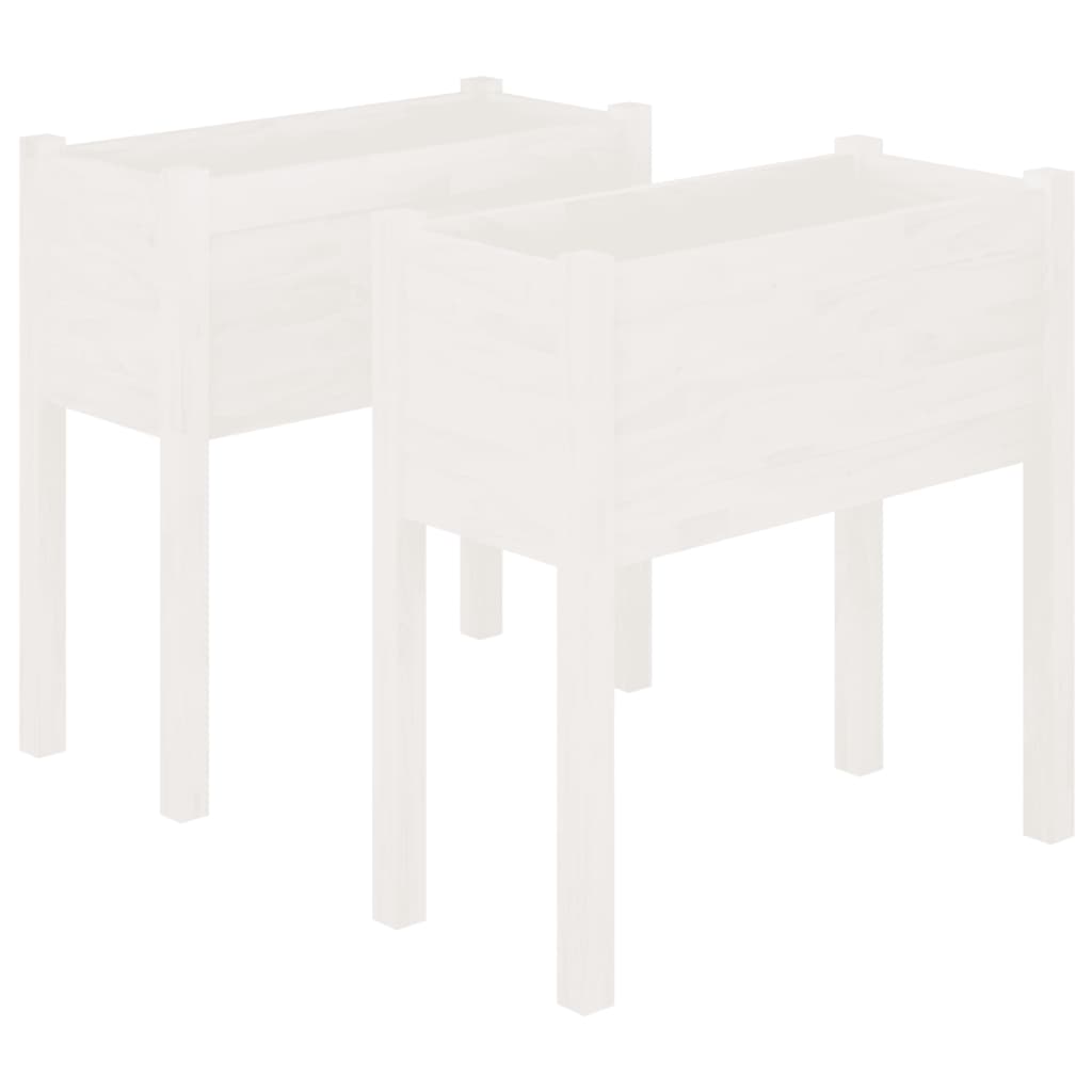 Plantenbakken 70X31X70 Cm Massief Grenenhout