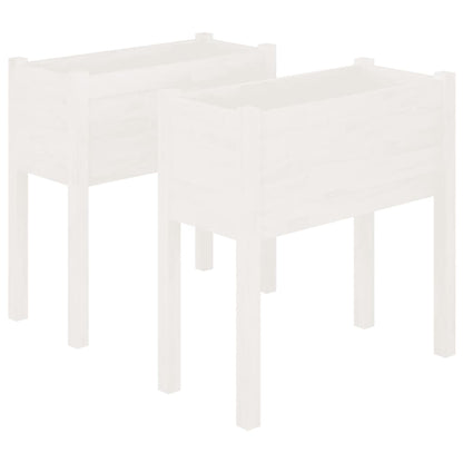 Plantenbakken 70X31X70 Cm Massief Grenenhout