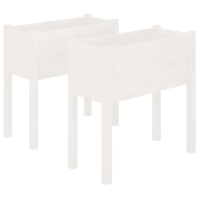 Plantenbakken 70X31X70 Cm Massief Grenenhout