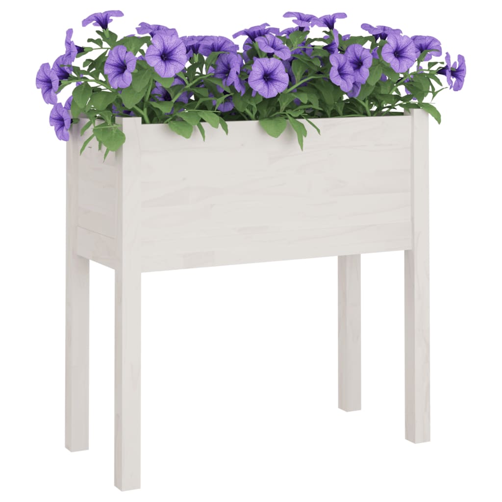 Plantenbakken 70X31X70 Cm Massief Grenenhout