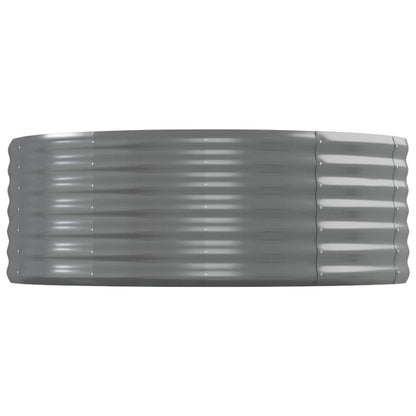 Plantenbak 544x100x36 cm gegalvaniseerd staal grijs