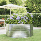 140 x 140 x 68 cm / Zilver