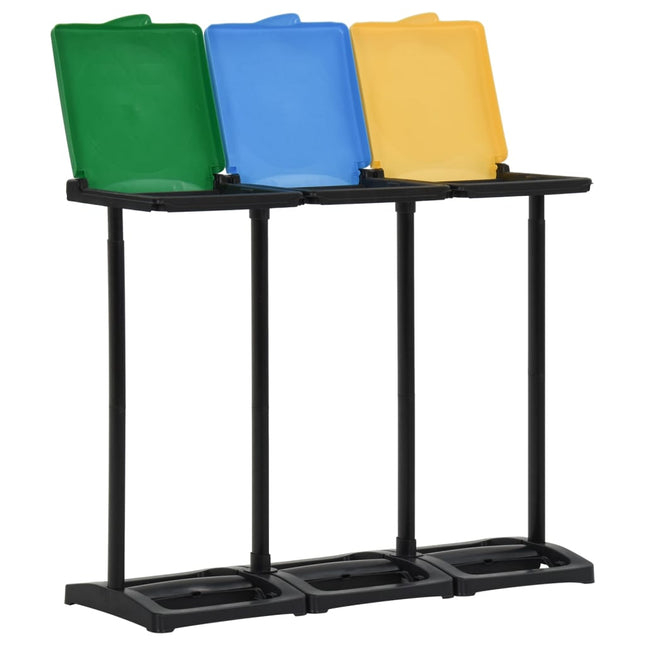 Afvalzakstandaards Met Deksel 240-330 L Pp Meerkleurig