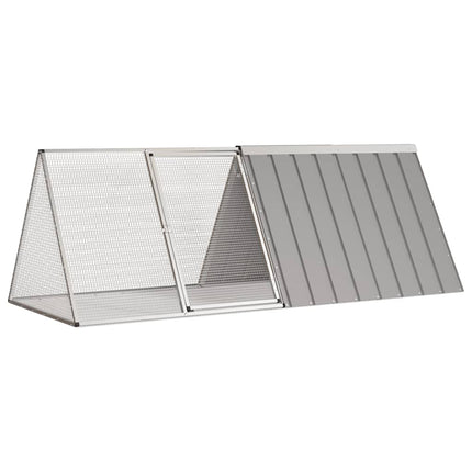 Konijnenhok 403,5X80,5X71 Cm Gegalvaniseerd Staal