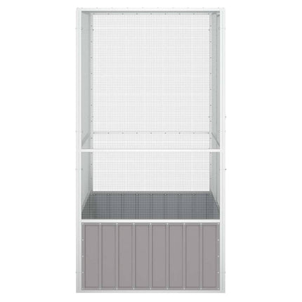 Vogelkooi 111X107X211,5 Cm Gegalvaniseerd Staal