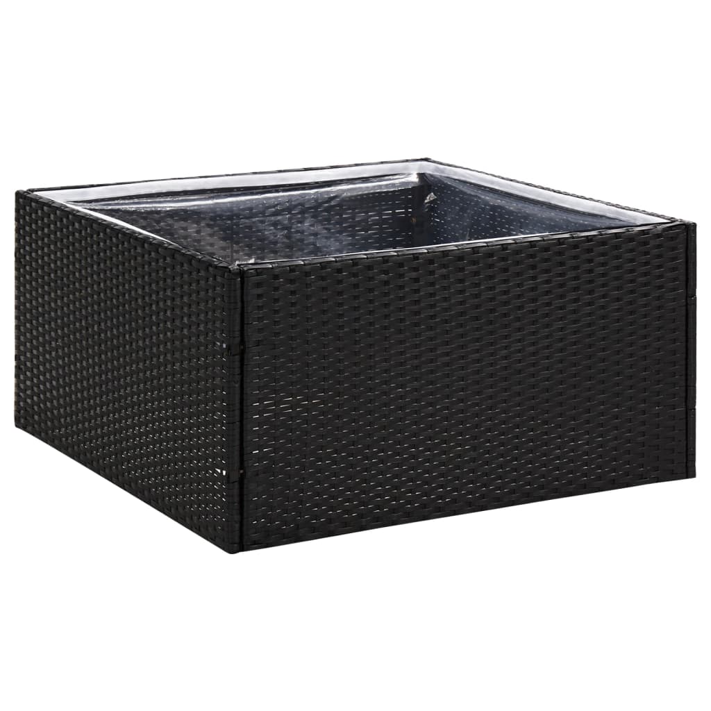 Plantenbak Poly Rattan