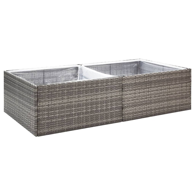 Plantenbak Poly Rattan