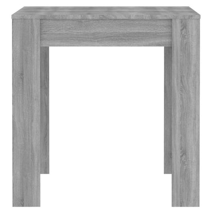 Eettafel 140X74,5X76 Cm Bewerkt Hout Eikenkleurig
