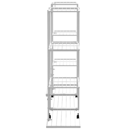 Bloemenstandaard Met Wielen 94,5X24,5X91,5 Cm Ijzer