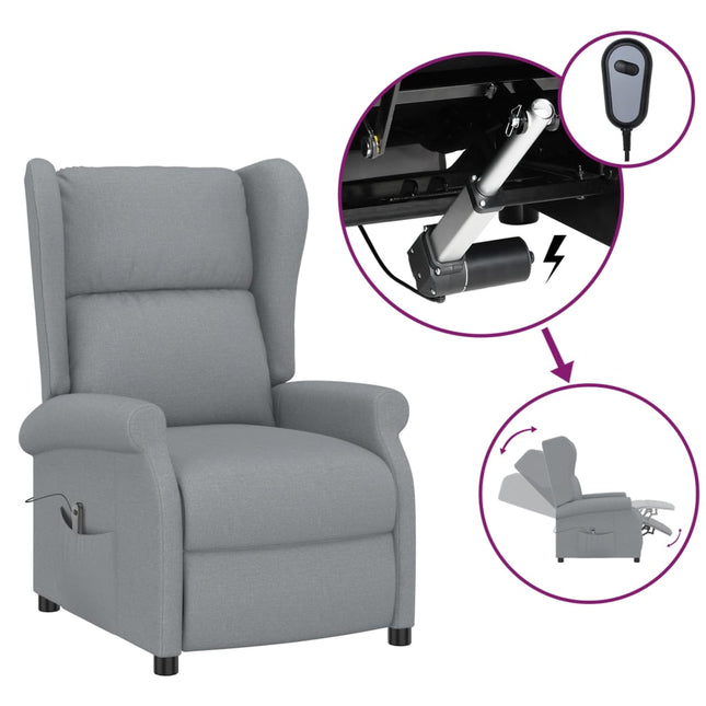 Fauteuil Elektrisch Verstelbaar Stof