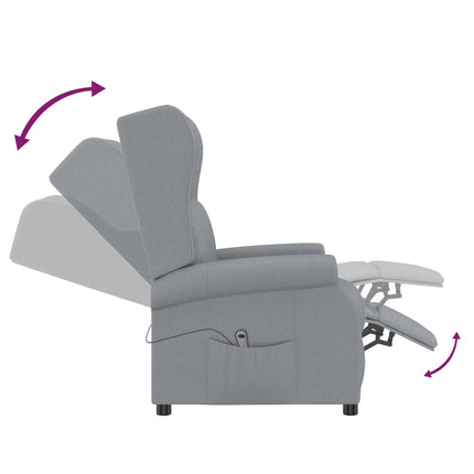 Fauteuil Elektrisch Verstelbaar Stof