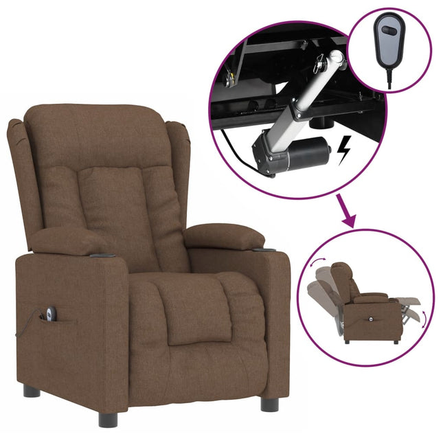 Fauteuil Verstelbaar Elektrisch Stof