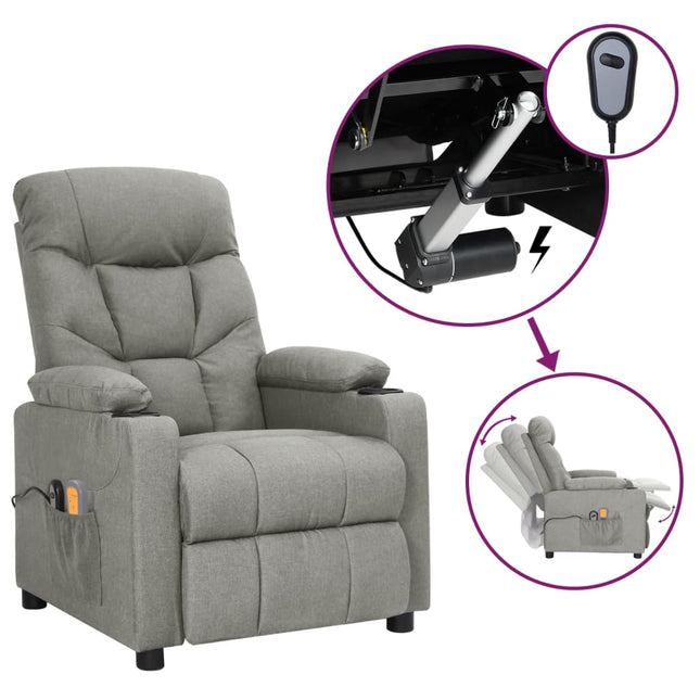Massagestoel Elektrisch Stof