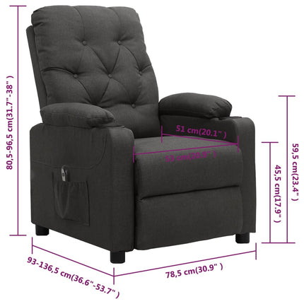 Fauteuil Elektrisch Verstelbaar Stof