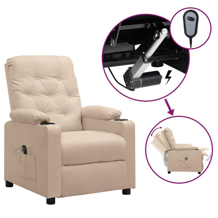 Fauteuil Elektrisch Verstelbaar Stof