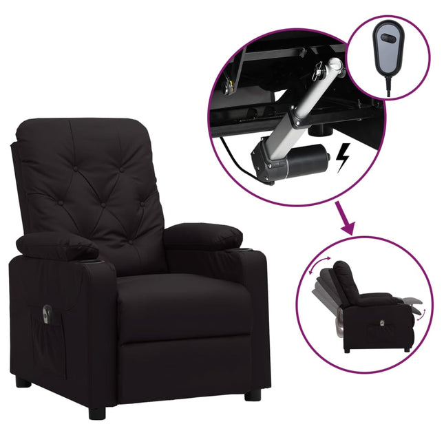 Fauteuil Elektrisch Verstelbaar Kunstleer