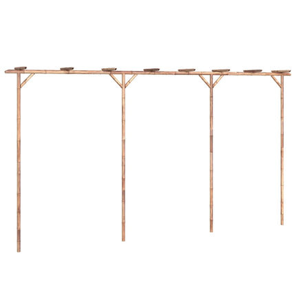 Pergola 385X40X205 Cm Bamboe