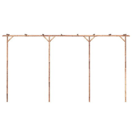 Pergola 385X40X205 Cm Bamboe
