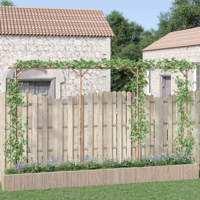 Pergola 385X40X205 Cm Bamboe