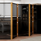 350 x 180 cm / Zwart