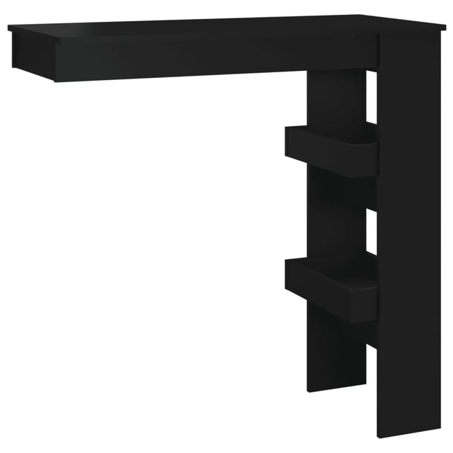 Bartafel Wandgemonteerd 102X45X103,5 Cm Bewerkt Hout