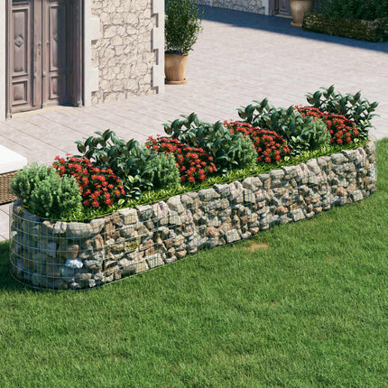Gabion Plantenbak Verhoogd Gegalvaniseerd Ijzer