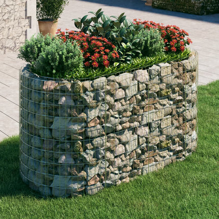 Gabion Plantenbak Verhoogd Gegalvaniseerd Ijzer