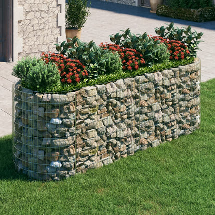 Gabion Plantenbak Verhoogd Gegalvaniseerd Ijzer