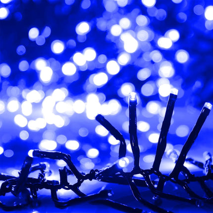 Lichtslinger Cluster Met 3000 Led's Blauw Pvc