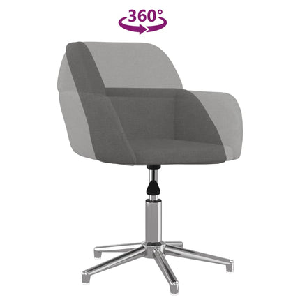 Eetkamerstoelen Draaibaar Stof