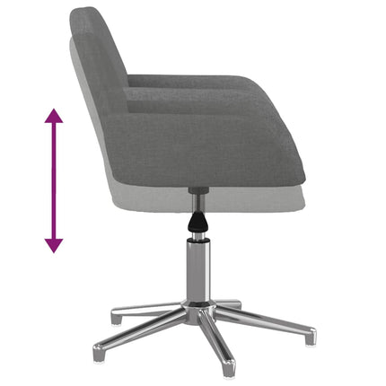Eetkamerstoelen Draaibaar Stof