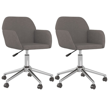 Eetkamerstoelen Draaibaar Stof