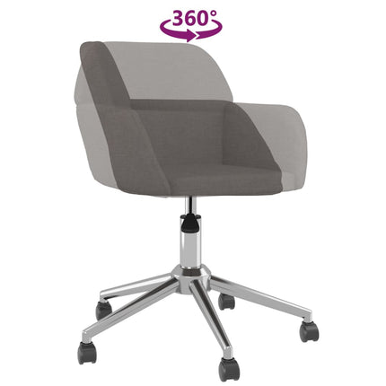 Eetkamerstoelen Draaibaar Stof