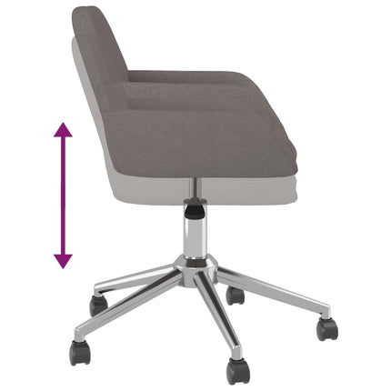 Eetkamerstoelen Draaibaar Stof