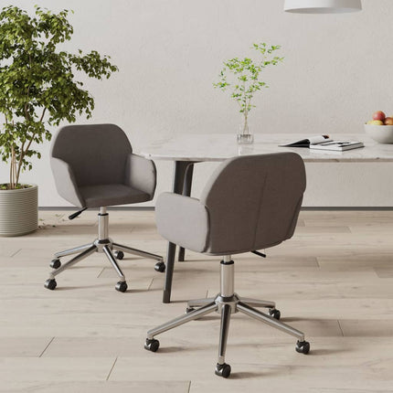 Eetkamerstoelen Draaibaar Stof Kleurig