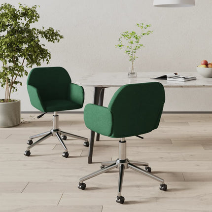 Eetkamerstoelen Draaibaar Stof Kleurig