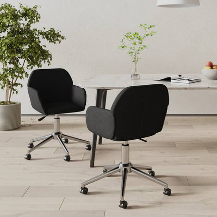 Eetkamerstoelen Draaibaar Stof Kleurig