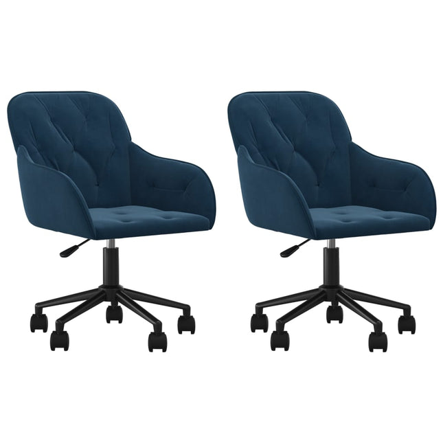 Eetkamerstoelen Draaibaar Fluweel