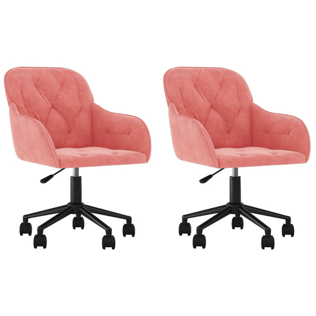Eetkamerstoelen Draaibaar Fluweel