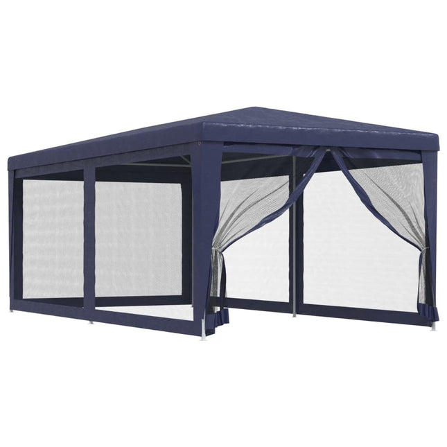 Partytent Met 6 Mesh Zijwanden Hdpe