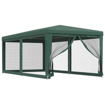 Partytent Met 6 Mesh Zijwanden Hdpe