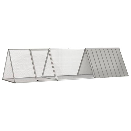 Konijnenhok 403,5X80,5X71 Cm Gegalvaniseerd Staal
