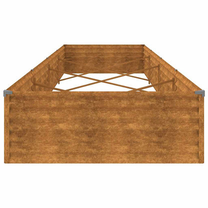 Plantenbak verhoogd 387x100x36 cm cortenstaal