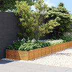 1150 x 100 x 36 cm / Cortenstaal