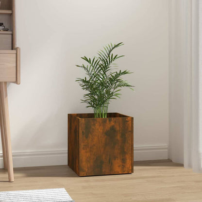 Plantenbak 40X40X40 Cm Bewerkt Hout