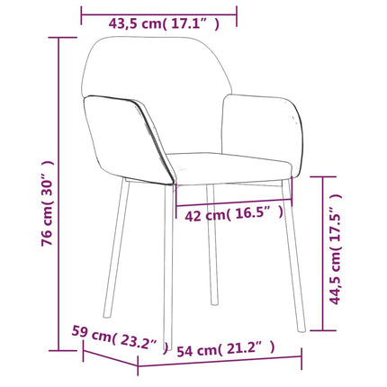 Eetkamerstoelen Fluweel