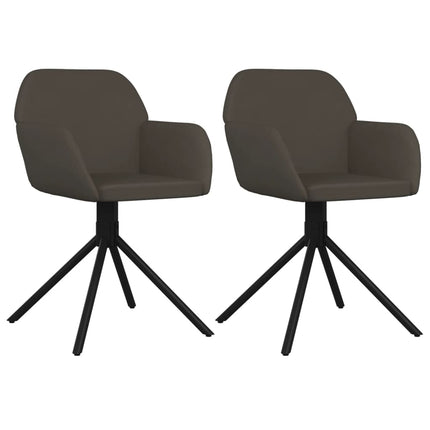 Eetkamerstoelen Draaibaar Fluweel