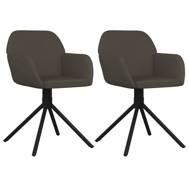 Eetkamerstoelen Draaibaar Fluweel