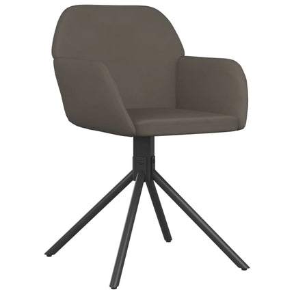 Eetkamerstoelen Draaibaar Fluweel